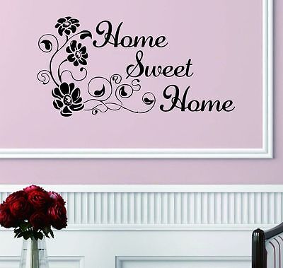 Flower Removable Art Vinyl Quote Wall Sticker Decal Mural Home Room Decor~NA