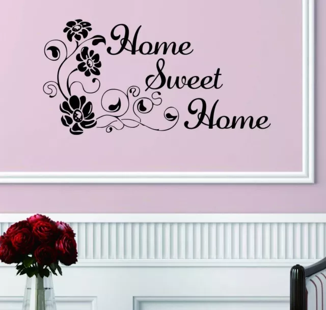 Flower Removable Art Vinyl Quote Wall Sticker Decal Mural Home Room Decor S-MF