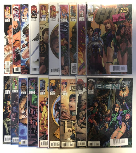 GEN 13 Bootleg (1996) #1-17,19,20 ( VF/NM) 1st Print| Image| Near Complete Set