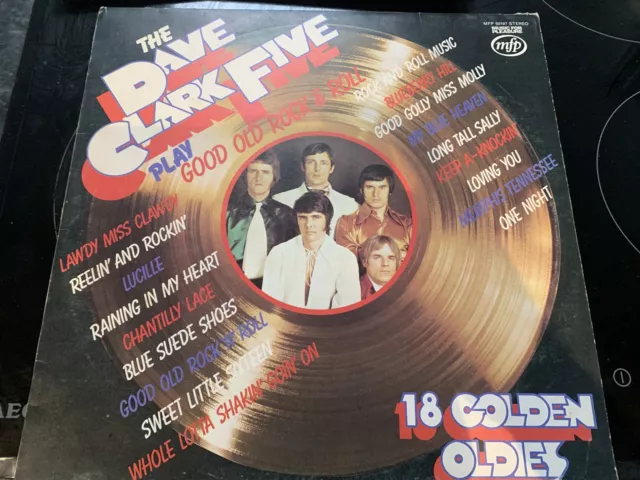 Vinyl  LP. Dave Clark Five: Play Good Old Rock & Roll 18 Golden Oldies