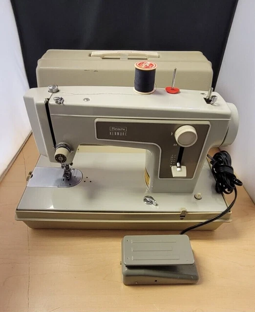 VINTAGE SEARS KENMORE Sewing Machine Model 5186 Pedal With Carrying