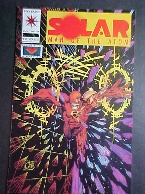 Solar Man Of The Atom #29! Valiant Vision! Vf 1994 Valiant