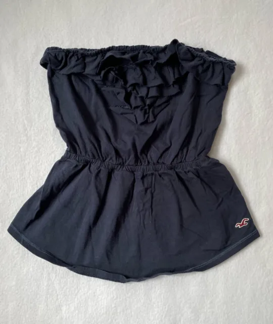 Hollister Strapless Tube Top with Ruffles, Empire waist, Bella Swan, Y2K 2000s M