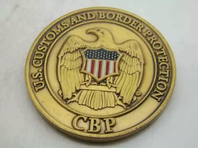 U.s. Customs And Border Protection Cbp Challenge Coin