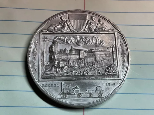 1883 National Expostuon of Railway Appliances Silver Medal “Remington"