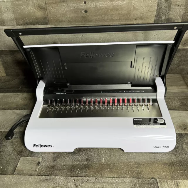 Fellowes Star + 150 Comb Binding Machine CRC 50065