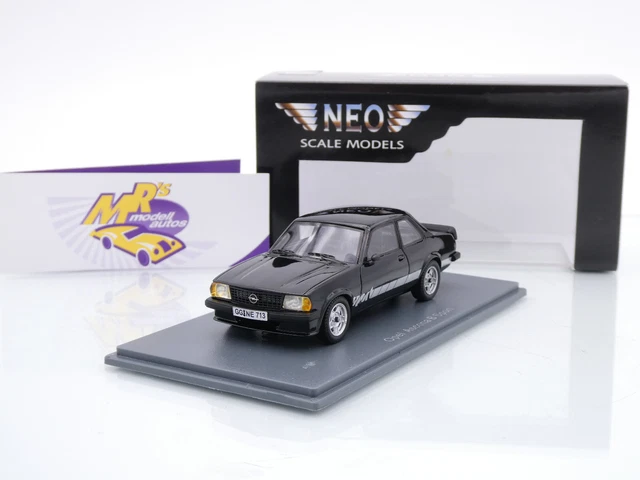 NEO SCALE MODELS Cadillac Coupe de Ville 1976 beige bianco Neo87552 1
