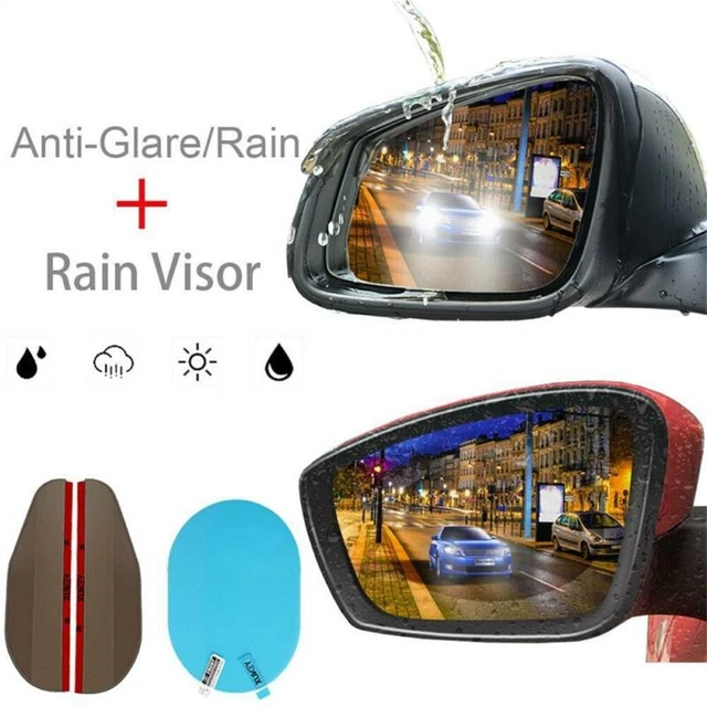Car Universal Side Rear Mirror Anti-Glare/Rain Film Rain Sun-Shade Visor New