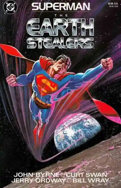 Superman The Earth Stealers Near Mint 1988 Dc Comics