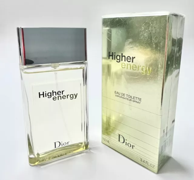 Higher Energy by Christian Dior 3.4 EDT Men's Cologne Slightly Damaged Box