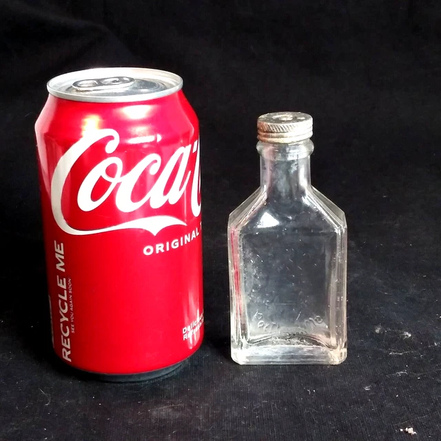 Antique A.S. Hinds Portland ME Pharmacy Druggist Medicine Bottle w Screw Cap