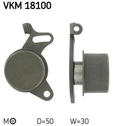 SKF Galet tendeur de courroie de distribution Poulie-tendeur VKM 18100 50mm 30mm