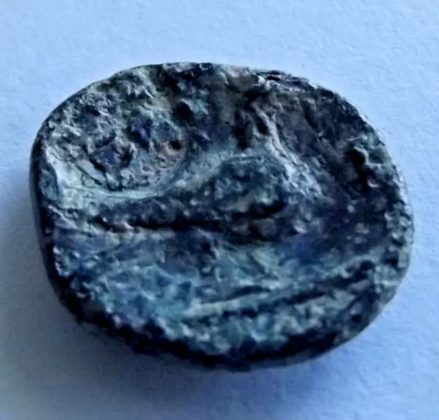 ANCIENT GREEK / CYPRUS mint COIN  385 B.C. Timocharis - Aphrodite ? Dove 15.30mm