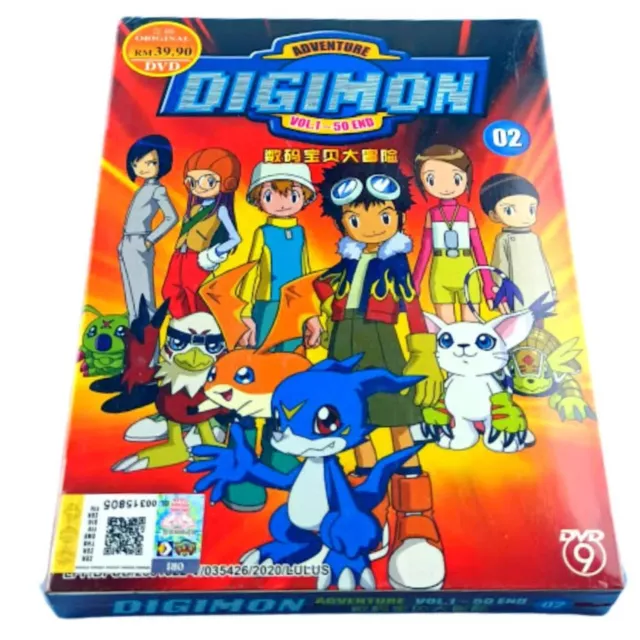 DVD DIGIMON Adventure 01+ 02 +Adventure Tri Movie + DIGIMON FRONTER