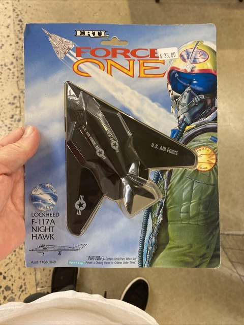 Ertl Force One F-15 EAGLE avion de chasse avion militaire vintage 1989