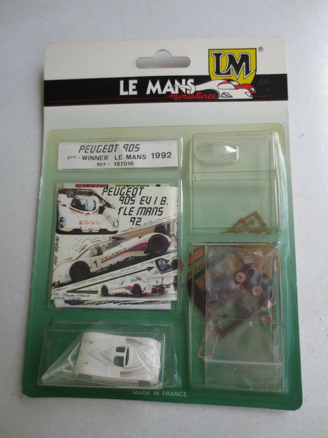 Coffret Eligor Vitesse AW963 LBS – Mercedes Peugeot Talbot Sport 905 Le Mans