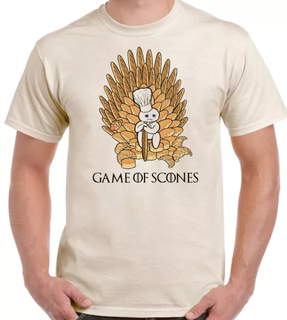 Game Thrones T-Shirt of Scones Parody Mash Up Mens Funny GOT