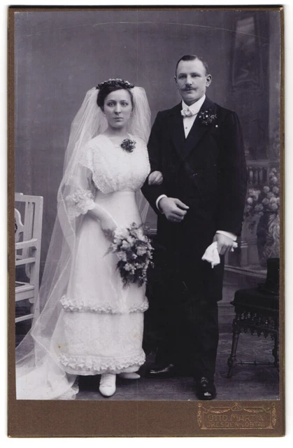 Fotografie Otto Martin, Dresden-Löbtau, Reisewitzerstrasse 18, Portrait bürgerl