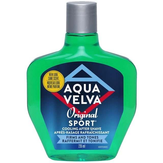 AQUA VELVA ORIGINAL Sport Cooling After Shave, splash. 235 ml 7.26