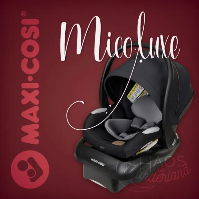 Maxi-Cosi Mico Luxe Infant Car Seat & Base • Midnight Glow • NEW!