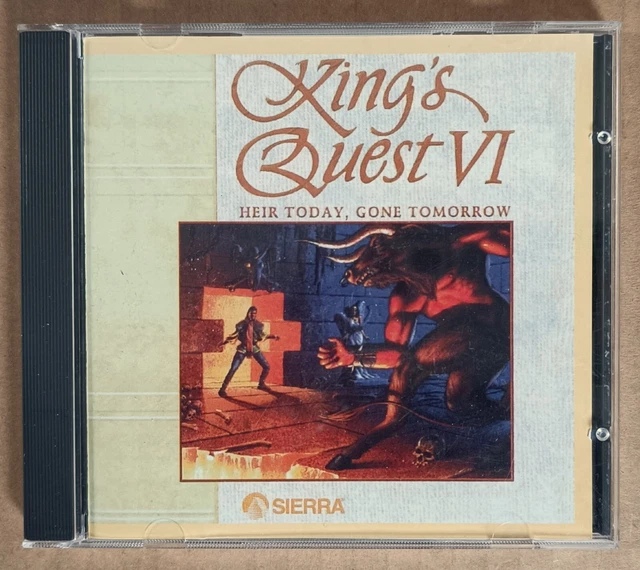 King's Quest V - Big Box Kixx XL PC CD-ROM - Sierra / Roberta Wil