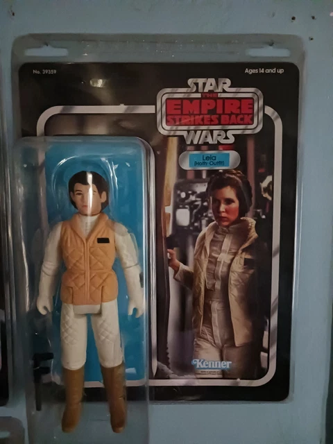 GENTLE GIANT JUMBO Star Wars Princess Leia Hoth non mint clam shell ...