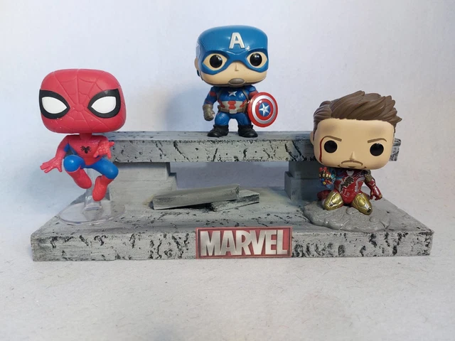Marvel Funko Pops. 2 Tier. Pop Vinyl