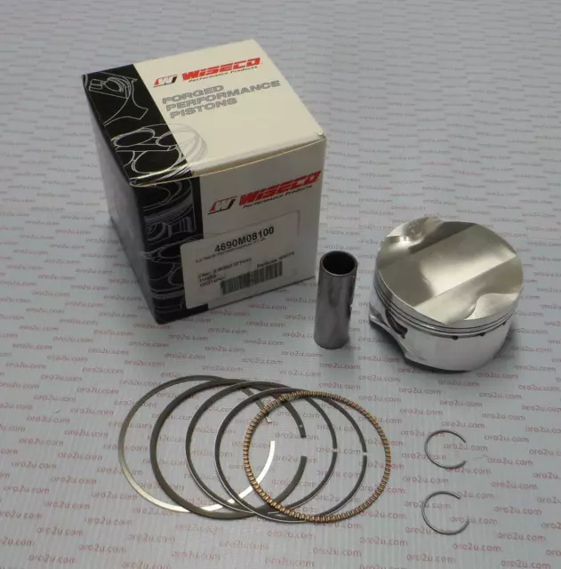 New Wiseco Piston Kit 81.00mm Bore GSX 1300 R HAYABUSA 99-07 13:1 Comp