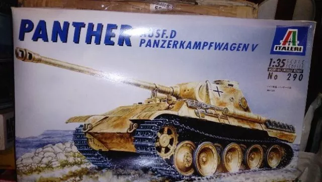 Maquette Pour Installation Panther Ausf. De, 1:3 5 Italeri