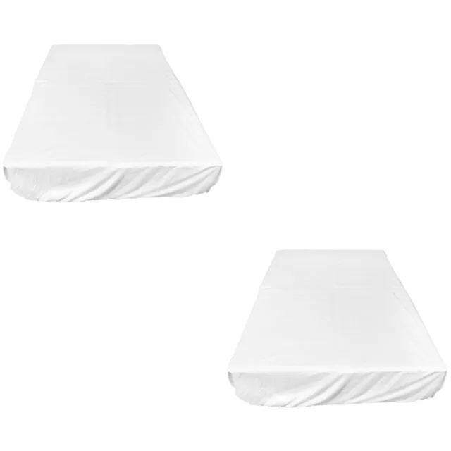 Comfortable Hotel White Fitted Sheet Home White Fitted Sheet Mattress Cover