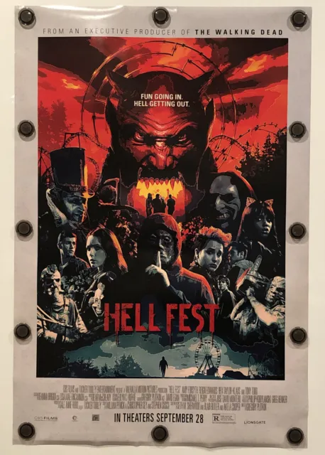 HELL FEST Original 27" X 40" DS/Rolled Movie Poster - 2018