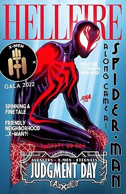 🔥✖️ AXE JUDGMENT DAY #4 NAKAYAMA Trade Dress Variant Spider-Man