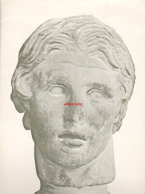ISTANBUL MUSEO ARCHEOLOGICO MARMO  BERGAMA TESTA ALESSANDRO IL GRANDE  RILIEVO 