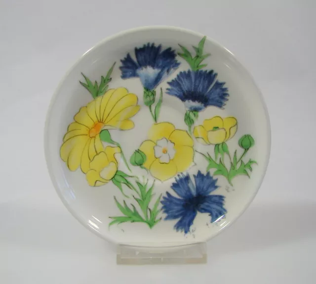 Ernestine of Salerno Untertasse D 14,8 cm Sommerblumen Flowers Italy Keramik