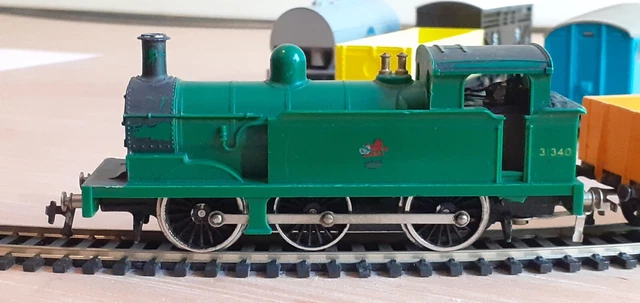 Hornby Dublo 2207 2 Rail  0-6-0 Tank Locomotive 31340 B.r. Green - Boxed