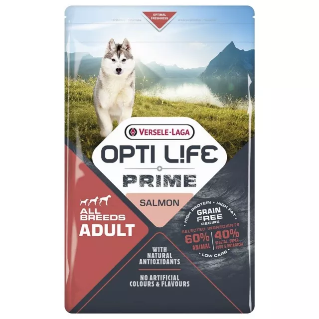 Opti Life Prime Adult Salmon 2,5 kg