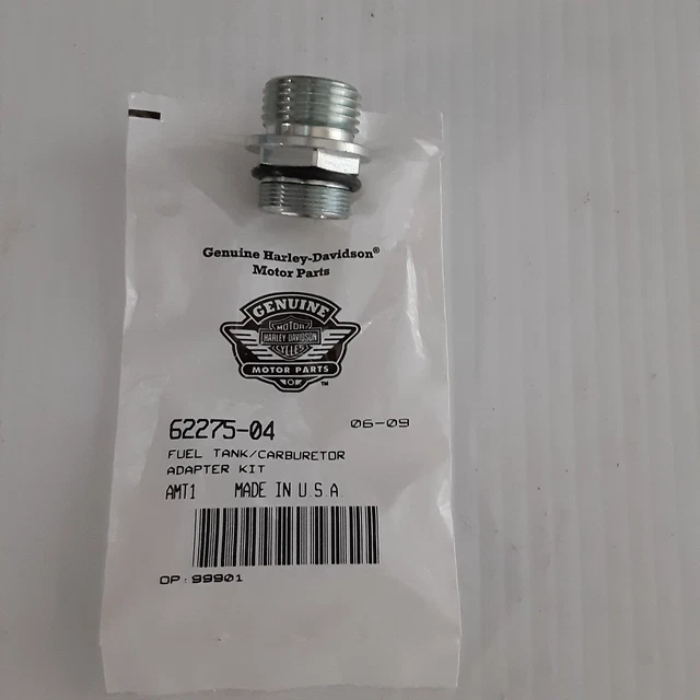 HARLEY DAVIDSON OEM 6227504 Fuel Tank Carburetor Adapter Fitting 10.