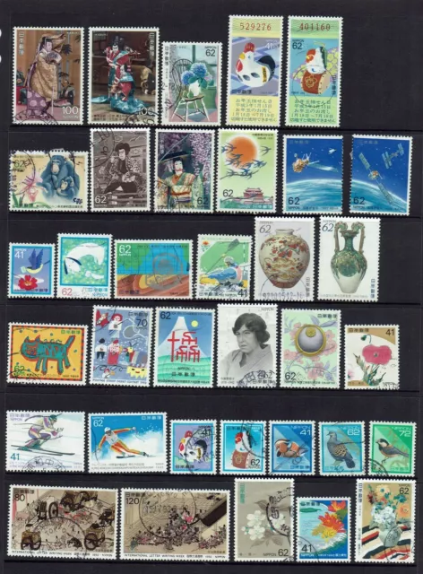 JAPAN .  1992 Lottery , Theatre Space +++ More . 35 Stamps . Used