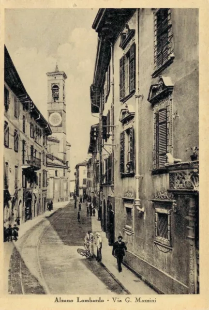 Bergamo Alzano Lombardo via G. Mazzini    non spedita F grande