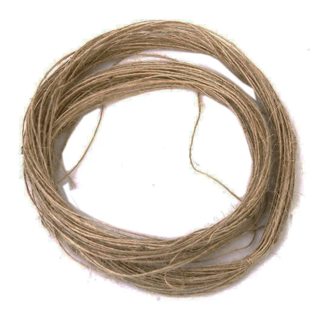 Ficelle en jute avec boîte distributrice de ficelle métal vert 100M | Maisons du Monde