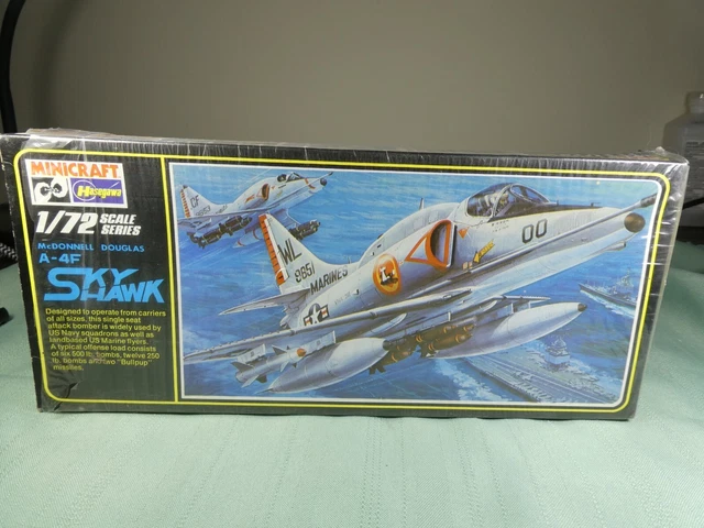 Maquette Heller A-4F Skyhawk Cadet Au 1/100 (Neuf, Fabriqué En France)