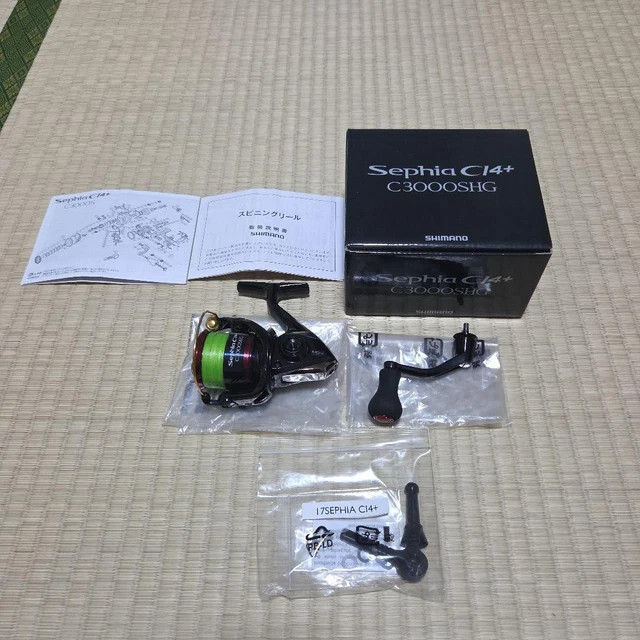 SHIMANO SEPHIA CI4+ C3000SHG Spinning Reel Japan Authentic $273.83