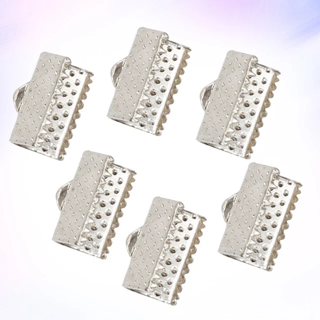 100 PIEZAS Abrazaderas Finalizadas La Fabricación De Joyería De La Pinza Marcador