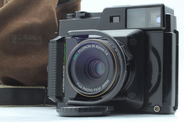 [Exc+5] Fuji Fujifilm Fujica GS645S Pro 6x4.5 Film Camera EBC 60mm f4 From JAPAN