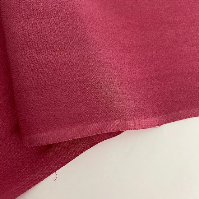 Hibiscus #B 6x33 Vintage Liner Silk Japanese Kimono Fabric Panel JF36