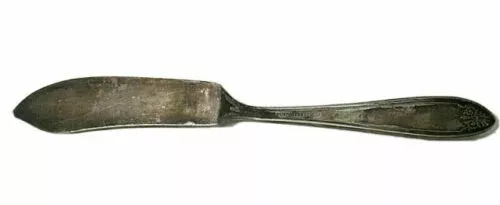 Wm Rogers & Son AA TRIUMPH Pat. 1925 Silver Plate Master Butter Knife 6-3/4"