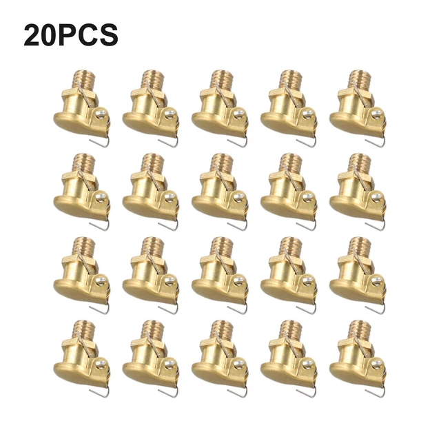 2 Pièces Bouchon De Graissage Filetage 10mm – Uxcell – Cuivre/laiton – Pour Lubrification Huile