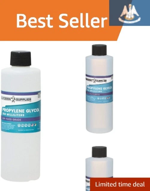 Propylene Glycol - Ultra Food and Pharmaceutical Grade - Highest Purity - USA
