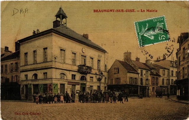 CPA AK BEAUMONT-sur-OISE - La Mairie (580008)