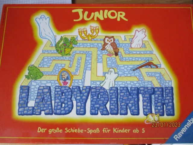 Original Ravensburger Kinderspiel JUNIOR LABYRINTH (WIE NEU)